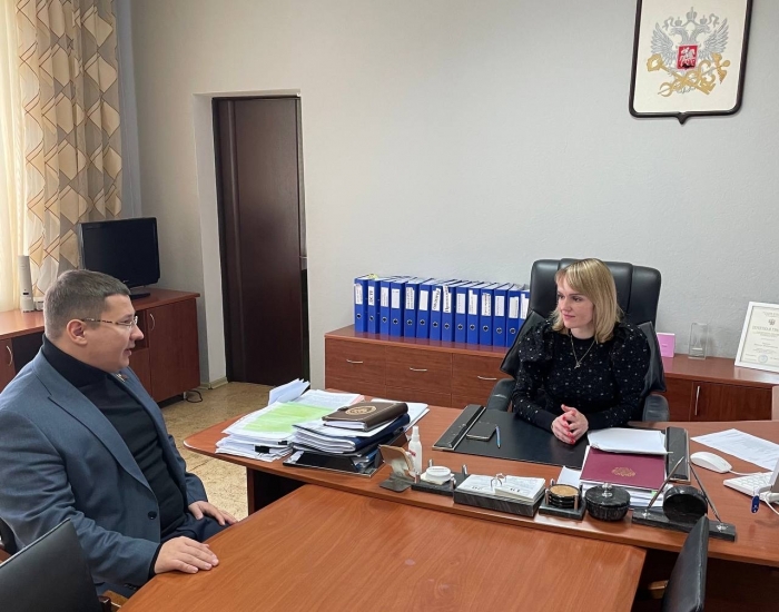 Рабочая встреча депутата Мособлдумы Марка Черемисова с начальником ИФНС №6