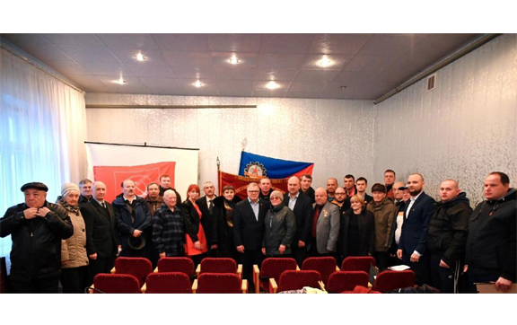 Руководитель фракции КПРФ в Мособлдуме Александр Наумов принял участие в отчётно-выборной конференции Коломенского ГК КПРФ