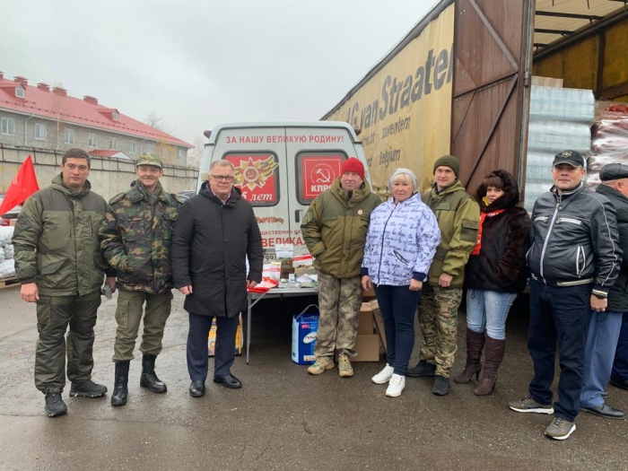Фоторепортаж с отправки 103-го гуманитарного конвоя на Донбасс