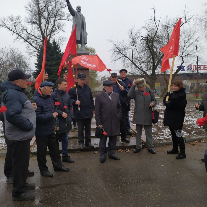 Коммунисты г.о. Орехово-Зуево отметили день Великого Октября