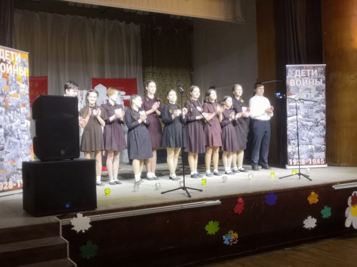Спектакль «Детство опалённое войной» для беженцев Донбасса прошёл в Королёве