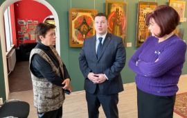 Депутат Мособлдумы Марк Черемисов посетил «Ногинский краеведческий музей»