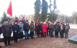 Жуковчане приняли участие в памятной акции к 81-ой годовщине контрнаступления советских войск под Москвой