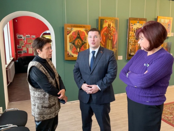 Депутат Мособлдумы Марк Черемисов посетил «Ногинский краеведческий музей»