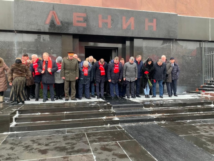 В Москве прошла торжественная акция, посвященная 143-й годовщине со Дня рождения И.В. Сталина