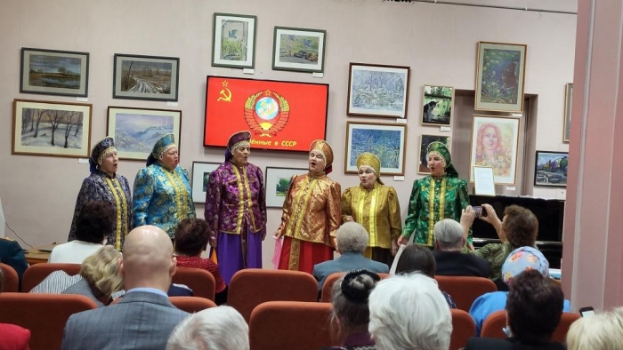 Коммунисты города Электросталь провели торжественное собрание, посвящённое столетию образования СССР