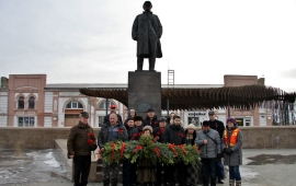 День памяти В.И. Ленина в Серпухове