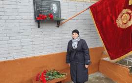 Лобненские коммунисты приняли участие в открытии мемориальной доски Виктору Плонскому