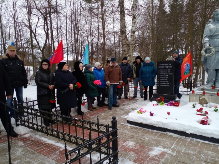 Митинг в деревне Турово