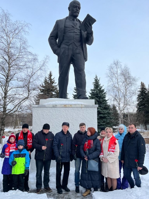 Коммунисты наукограда Фрязино почтили память В.И. Ленина