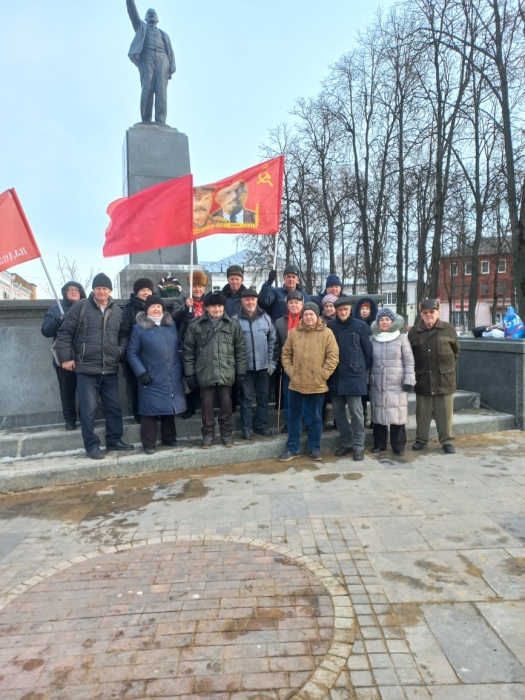День памяти В.И. Ленина в Егорьевске