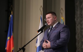Депутат Мособлдумы Марк Черемисов принял участие в торжественном мероприятии ко Дню Защитника Отечества в Ногинске