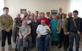 Комсомольцы посетили КЦСОР «Раменский» в честь Дня защитника Отечества