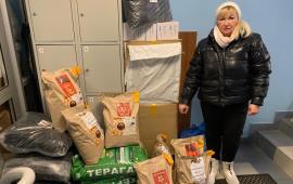 Гуманитарная помощь для кинологического центра МВД ДНР