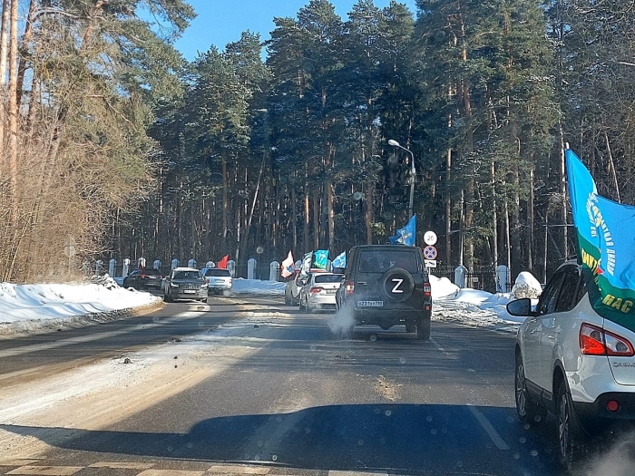 Автопробег прошел в Жуковском