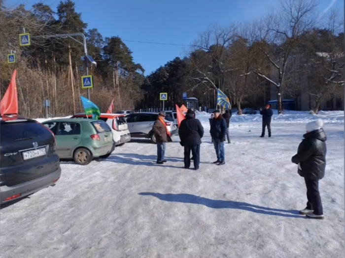 Автопробег прошел в Жуковском