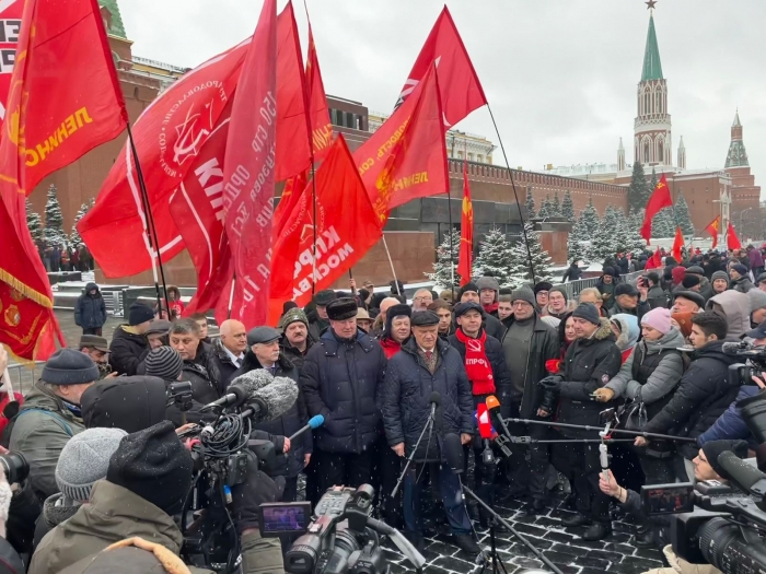 В Москве прошла памятная патриотическая акция, посвященная 70-летию со дня смерти И.В. Сталина
