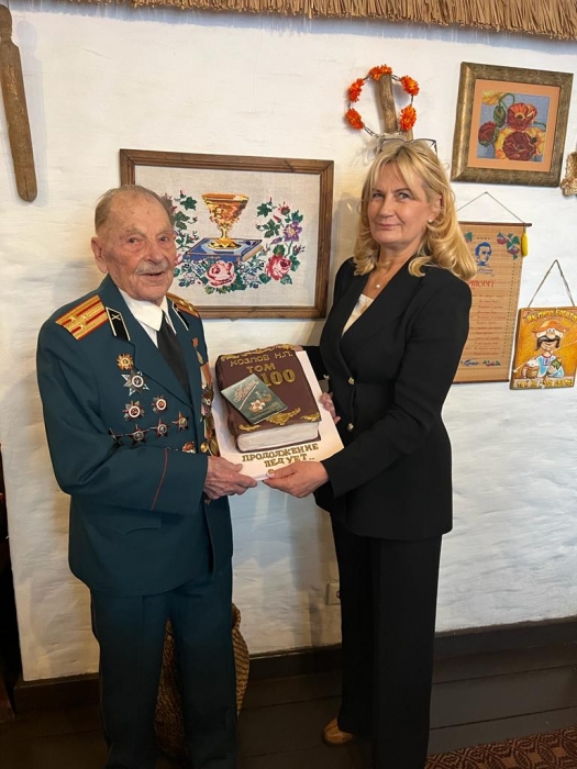 Ветеран Великой Отечественной Войны, полковник и почетный житель города Королёв - Козлов Николай Петрович отпраздновал свой 100-летний юбилей!