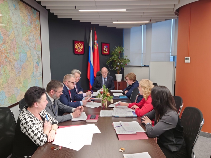Отчет о работе заместителя Председателя Мособлдумы, руководителя фракции КПРФ Александра Наумова за 2022 г.