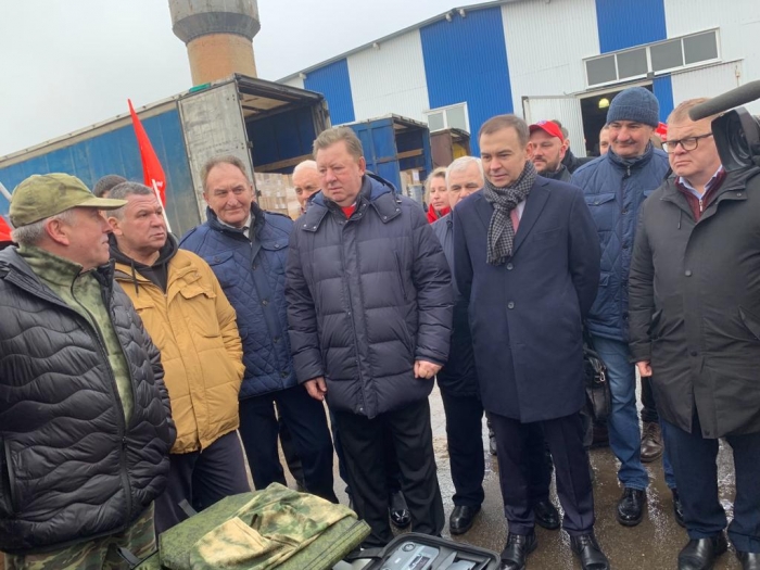 КПРФ отправила на Донбасс 107-й гуманитарный конвой
