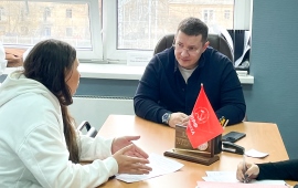 Депутат-коммунист Мособлдумы Марк Черемисов провёл приём жителей Балашихи