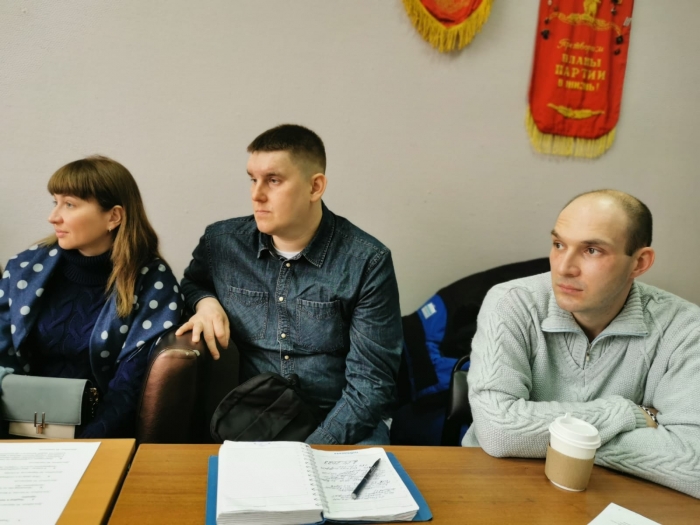 Еженедельное заседание представителей ППО Балашихинского городского отделения КПРФ