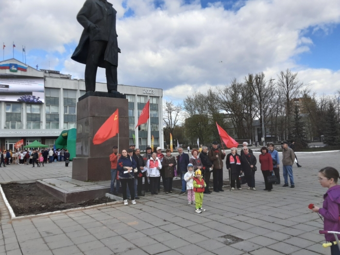 Коммунисты Одинцово отметили 153-ю годовщину со дня рождения В.И. Ленина