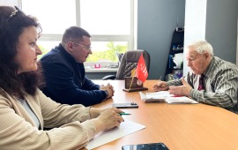 Депутат Мособлдумы от КПРФ Марк Черемисов провёл приём граждан в г.о. Балашиха