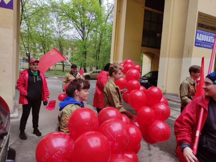 Первомайскую демонстрацию провели в Жуковском