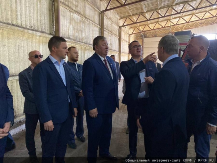 В.И. Кашин посетил сельскохозяйственные предприятия Ульяновской области