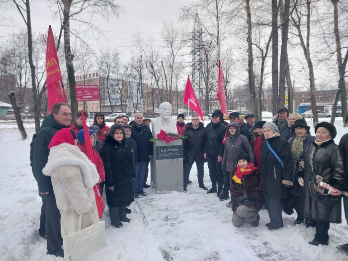 В Котельниках открыли памятник В.И. Ленину