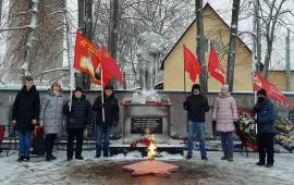 82-я годовщина освобождения поселка Тучково