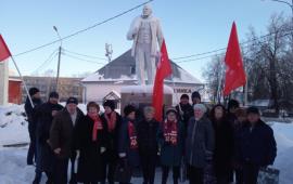 Клинские коммунисты провели митинг памяти