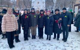 Пионеры Фрязино участвовали в памятной дате полного освобождения Ленинграда