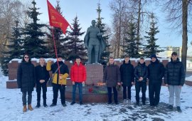 В Люберцах отметили 81-ю годовщину Сталинградской битвы