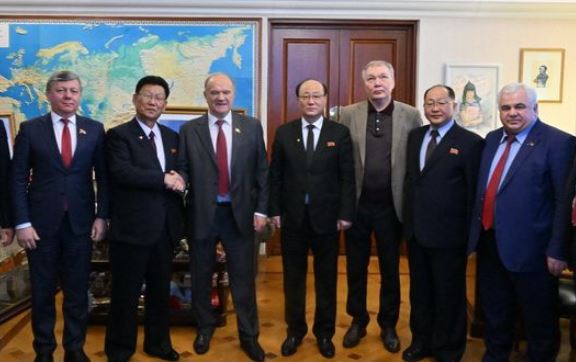 Г.А. Зюганов встретился в Москве с делегацией Трудовой партии Кореи