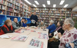 Состоялось заседание Химкинской городской общественной организации «Дети войны»