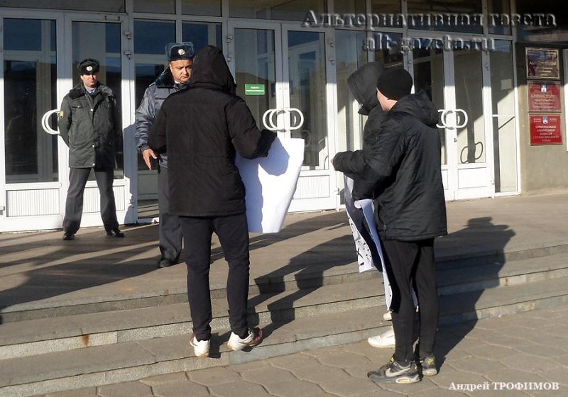 Митинг в Сергиев Посаде.. Провокации от
