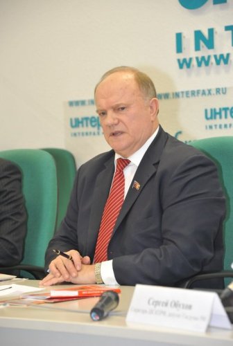 Г.А. Зюганов: «Мы считаем прошедшие выборы абсолютно нелегитимными!»