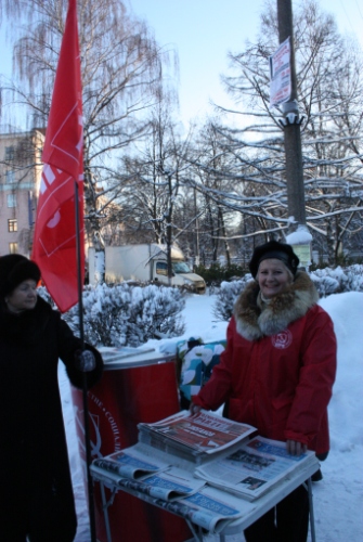 Митинг в городе Клин: Мы – за честные выборы! 