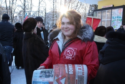 Митинг в городе Клин: Мы – за честные выборы! 