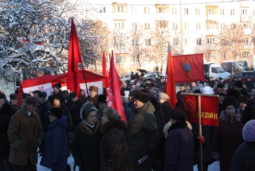 Митинг в городе Клин: Мы – за честные выборы! 