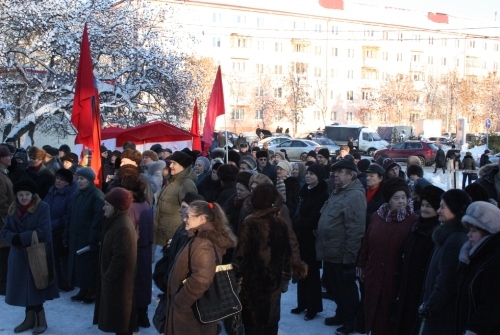 Митинг в городе Клин: Мы – за честные выборы! 