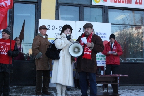 Митинг в городе Клин: Мы – за честные выборы! 