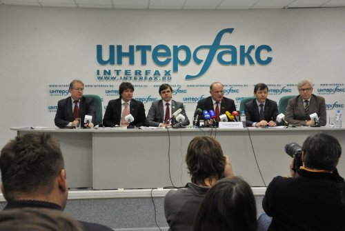 Верен своей державе! Пресс-конференция Г.А. Зюганова в информационном агентстве «Интерфакс»
