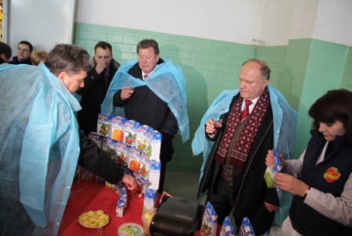 Спасти русское село! Рабочая поездка Г.А. Зюганова в подмосковный совхоз имени Ленина