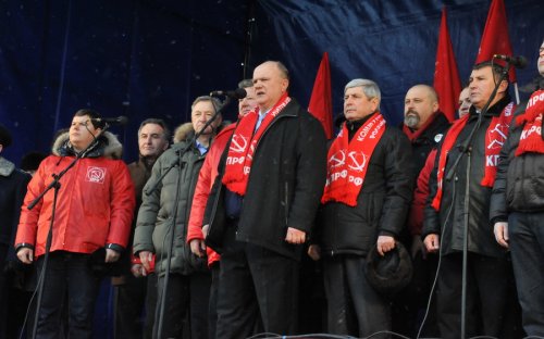 Г.А. Зюганов на многотысячном митинге в Москве: Мы победим в борьбе за честные выборы!