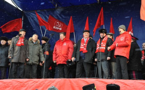 Г.А. Зюганов на многотысячном митинге в Москве: Мы победим в борьбе за честные выборы!