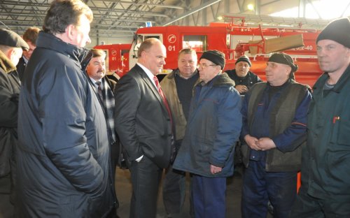 Свое производство – превыше всего! Г.А. Зюганов посетил с рабочим визитом подмосковный Павловский Посад