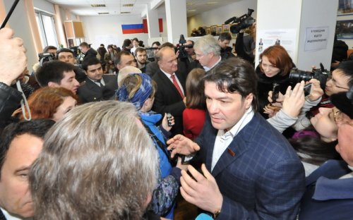 Г.А. Зюганов: Я сегодня проголосовал за образованную, здоровую, умную и преуспевающую Россию, чтобы граждане страны не чувствовали себя крепостными и военнопленными